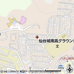 宮城県仙台市太白区八木山香澄町周辺の地図