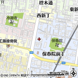 七十七銀行南小泉支店周辺の地図