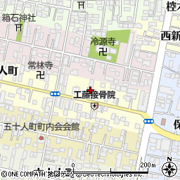 ファミリーマート仙台三百人町店周辺の地図