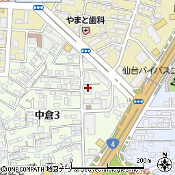 ニチワ　仙台営業所周辺の地図