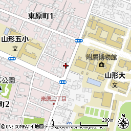 ファミリーマート山形大学前店周辺の地図