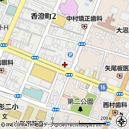 五十嵐眼鏡店周辺の地図