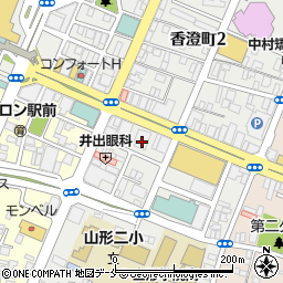 株式会社東京商工リサーチ　山形支店周辺の地図