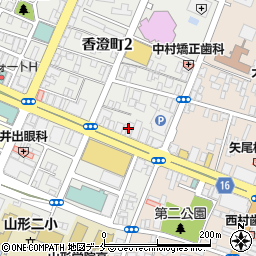 土間土間 山形店周辺の地図