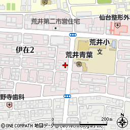 オークマ株式会社仙台営業所周辺の地図