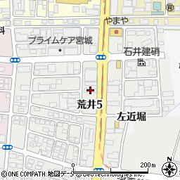 カサグランデ弐番館周辺の地図