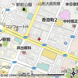 協和発酵キリン株式会社　山形営業所周辺の地図