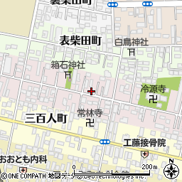 宮城県仙台市若林区成田町周辺の地図