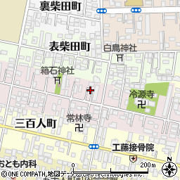 宮城県仙台市若林区成田町117周辺の地図