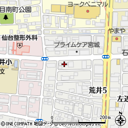 宮城県仙台市若林区荒井5丁目5-1周辺の地図