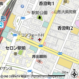 大黒屋山形すずらん通り店周辺の地図