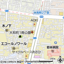 調剤薬局ツルハドラッグ仙台大和町店周辺の地図