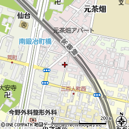 宮城県仙台市若林区成田町65周辺の地図