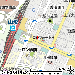 山形駅前第二ビル周辺の地図