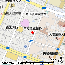 中村矯正歯科クリニック周辺の地図