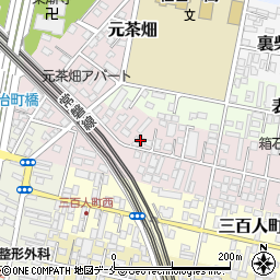 宮城県仙台市若林区成田町77周辺の地図