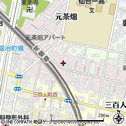 宮城県仙台市若林区成田町75周辺の地図