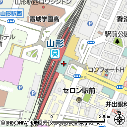 ＪＲ東日本びゅう予約センター　山形周辺の地図