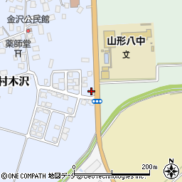 山形県山形市村木沢7195-4周辺の地図