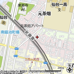 宮城県仙台市若林区成田町71周辺の地図