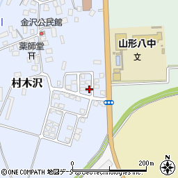 山形県山形市村木沢7195-11周辺の地図