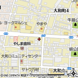 利久大和町店周辺の地図