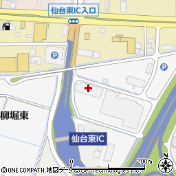黒石貨物自動車株式会社　仙台出張所周辺の地図
