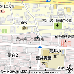 仙台ラブリ聖書教会周辺の地図