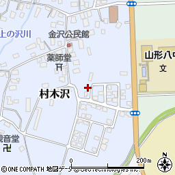 山形県山形市村木沢7195-22周辺の地図