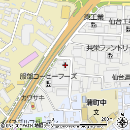 日本建設機械商事東北支店周辺の地図