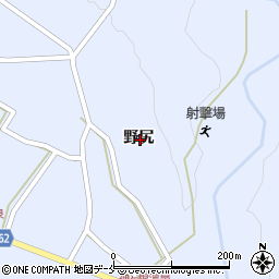 宮城県仙台市太白区秋保町境野野尻周辺の地図