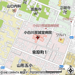 小白川至誠堂病院労組周辺の地図
