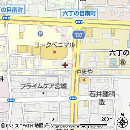 株式会社ミニミニ　仙台・荒井店周辺の地図