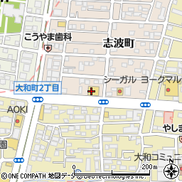 マツモトキヨシ　ダルマやまと店周辺の地図
