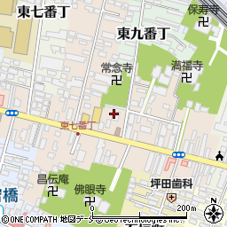 仙台銀行長町支店周辺の地図