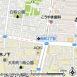 セブンイレブン仙台白萩町店周辺の地図