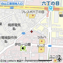 パースジャパン　東北営業所周辺の地図