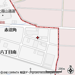 宮城県仙台市若林区六丁目南5周辺の地図