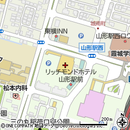 マックスバリュ山形駅西口店周辺の地図