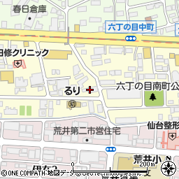 青木工機　仙台支店周辺の地図