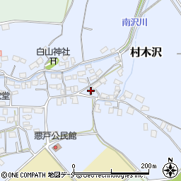 山形県山形市村木沢1323-1周辺の地図