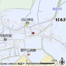 山形県山形市村木沢1099周辺の地図