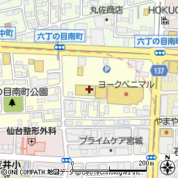 セカンドストリート　仙台六丁の目店周辺の地図