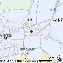 山形県山形市村木沢1094-2周辺の地図