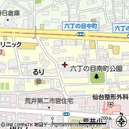 株式会社東北安全ガラス　仙台営業所周辺の地図