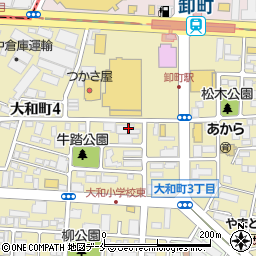 ヒシヒラ仙台支店周辺の地図