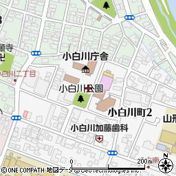 山形県山形市小白川町2丁目3周辺の地図