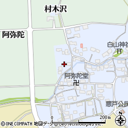 山形県山形市村木沢1559-1周辺の地図