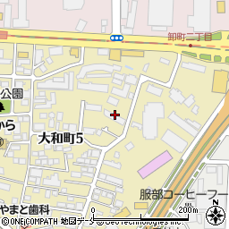 チサンマンション大和町周辺の地図