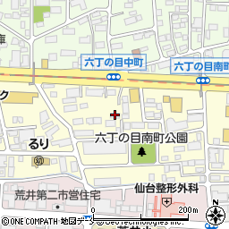 水田　仙台営業所周辺の地図